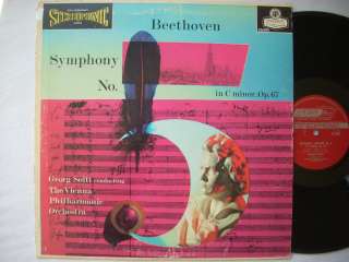   / BEETHOVEN Symphony No 5 LONDON CS 6092 ffss Stereophonic Stereo NM