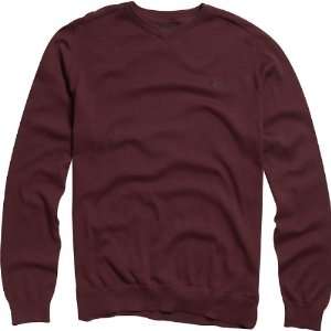   Mens Sweater Casual Wear Sweatshirt   Burgundy / X Large Automotive