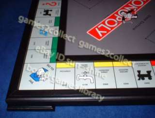 Monopoly board game 2007 Onyx edition by Parker  