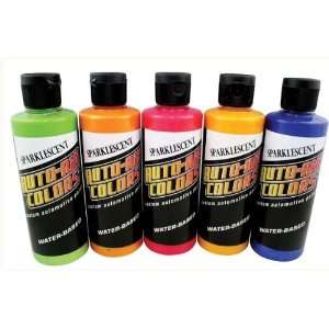   Createx Auto Air Colors Airbrush Paint 4011 Sampler Set: Toys & Games