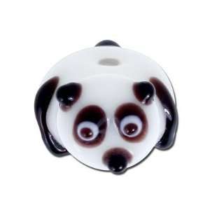  19mm Panda Glass Lampwork Beads Arts, Crafts & Sewing