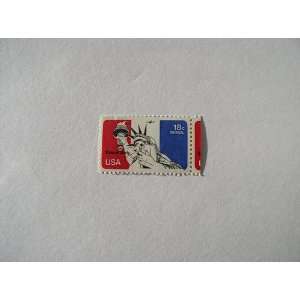  Airmail Single 1974 18 Cents US Postage Stamp, S# C87 
