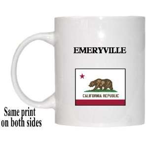  US State Flag   EMERYVILLE, California (CA) Mug 