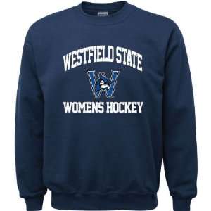  Westfield State Owls Navy Youth Womens Hockey Arch 