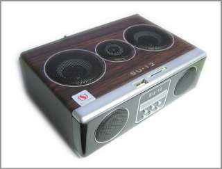 Mini Sound box  player Mobile Speaker SD/USB/FM SU12  