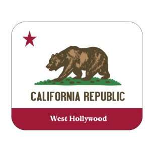  US State Flag   West Hollywood, California (CA) Mouse Pad 