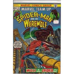   Marvel Team Up #12 Featuring Spider Man and Werewolf 