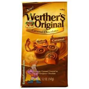 Werthers Chocolate Caramel Bag (6 Bags)  Grocery & Gourmet 