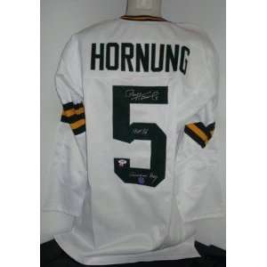 Signed Paul Hornung Jersey   Golden Boy HOF86 PSA   Autographed NFL 
