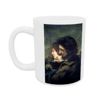   on canvas) by Gustave Courbet   Mug   Standard Size