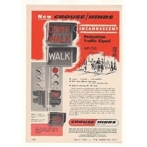  1960 Crouse Hinds MP 120 Pedestrian Traffic Signal Print 