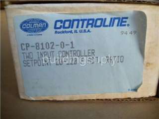 COLMAN/SIEBE CP 8102 0 1 TWO INPUT CONTROLLER  