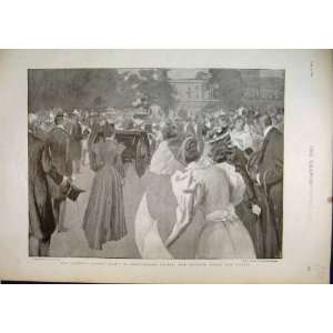  1897 Queens Garden Party Buckingham Palace Guests