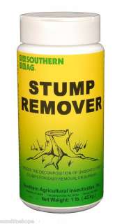 STUMP REMOVER, Potassium Nitrate, Speeds Decay, 1lb can  