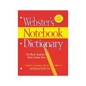    MERFSP0566 Merriam Webster DICTIONARY,NOTEBOOK Electronics
