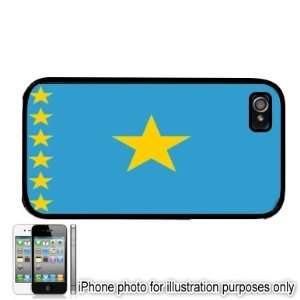 Zaire Flag iPhone 4 4S Case Cover Black: Everything Else
