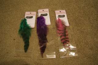 9pcs 8 inches Feather Hair Extension With Clip  
