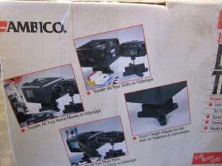 AMBICO V 0650 Deluxe Video Telecine Transfer System 8MM 16MM  