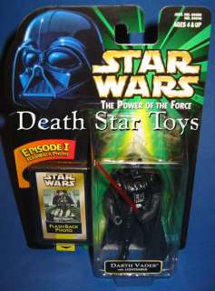 Star Wars POTF2 Flashback Darth Vader Green Variant  
