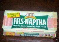 Bars Fels Naptha stain remover /laundry soap + Bonus  