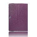 SAMSUNG GALAXY TAB 10.1 LEATHER CASE MULTI ANGLE STAND NEW PURPLE 