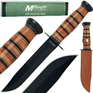  Best Quality MTechR USA Woodr Ribbed Stainless Steel 