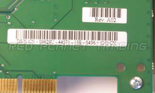 Dell Nvidia PCI TNT M64 16MB Graphics Video Card VGA 9629U 180 P0002 