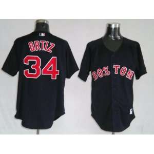  David Ortiz #34 Boston Red Sox Replica Alternate Jersey 