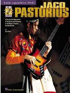 Jaco Pastorius   Bass Signature Licks   Book and CD  