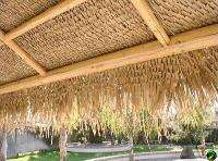 30x 8 Palapa Thatch Roll Natural Palm Leaf Thatching  