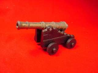 Vintage Toy Cannon Howitzer Artillery Gun SHIP or FORT  