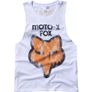  Fox Racing Moto X Cut Off Girls Tank Sports Wear Shirt/Top 