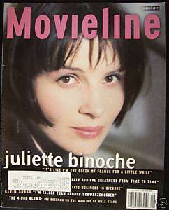 MOVIELINE MAGAZINE 1997 JULIETTE BINOCHE Taylor Thomas  