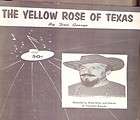 The Yellow Rose Of Texas By Don George Sheet Music