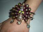   Johnson Asian Jungle Peacock Bracelet/Breathing/New With Tag  