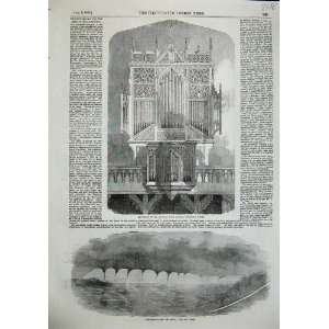    New Organ Sherbourne Dorset 1856 Waterspouts Malta