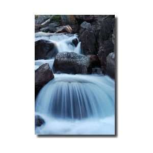  Waterfall Beartooth Mountains Wyoming Giclee Print