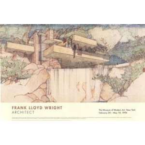  Falling Water   Mill Run, PA   Poster by Frank Lloyd 