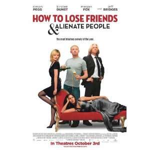  How to Lose Friends and Alienate People (2008) 27 x 40 