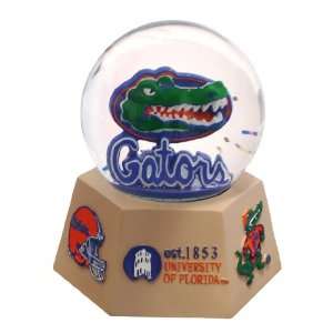  Florida U Logo In Water Globe. Schools Fight Song Plays 