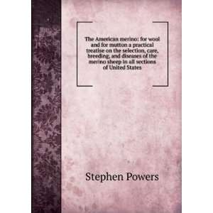   merino sheep in all sections of United States: Stephen Powers: Books