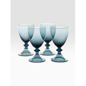 Diane von Furstenberg Home High Rise White Wine Glasses, Set of 4 