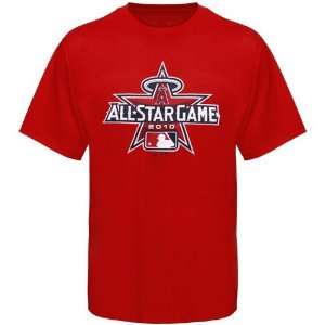  Majestic 2010 MLB All Star Game Red Official Logo T shirt 