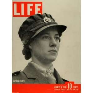   Service Womens Unit WWII Great Britain War   Original Cover: Home