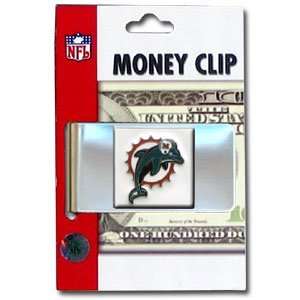  NFL Miami Dolphins Money Clip: Sports & Outdoors