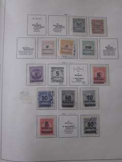 GERMANY REICH used collection 1875 1923 high value  