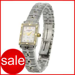 Raymond Weil Lady Parsifal Diamond Gold/SS Pearl Two Tone Watch 9630 