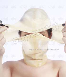 Latex/Rubber/Gummi 0.45mm Maske mask hood ganzanzug catsuit anzug 