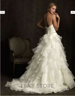 2012 New Style Wedding Dress Bridal Gown Discount New custom made C/S 