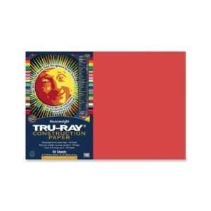    Tru Ray Construction Paper   Red   PAC103062 Arts, Crafts & Sewing